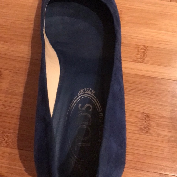 Tod’s women’s size 39 gomma decollete suede - Picture 3 of 4